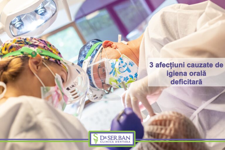 3 afecțiuni cauzate de igiena orală deficitară