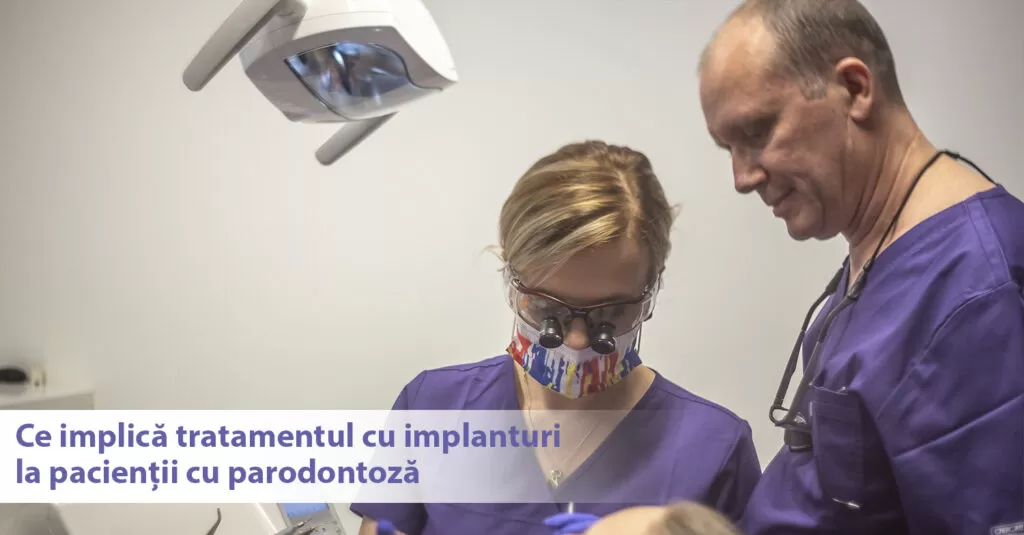 Ce implică tratamentul cu implanturi la pacienții cu parodontoză
